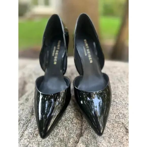 KURT GEIGER LONDON Bond Heel Black & Gold
